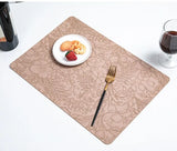 Set de Table Plastifié Noir