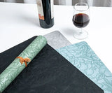 Set de Table Plastifié Gris