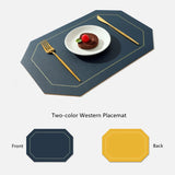 Set de Table PVC Bleu
