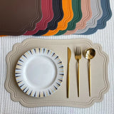 Set de Table Simili Cuir Vert