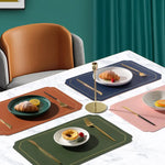 Set de Table Antidérapant Vert