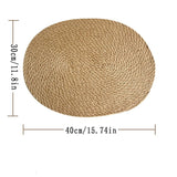 Set de Table Ovale Jute