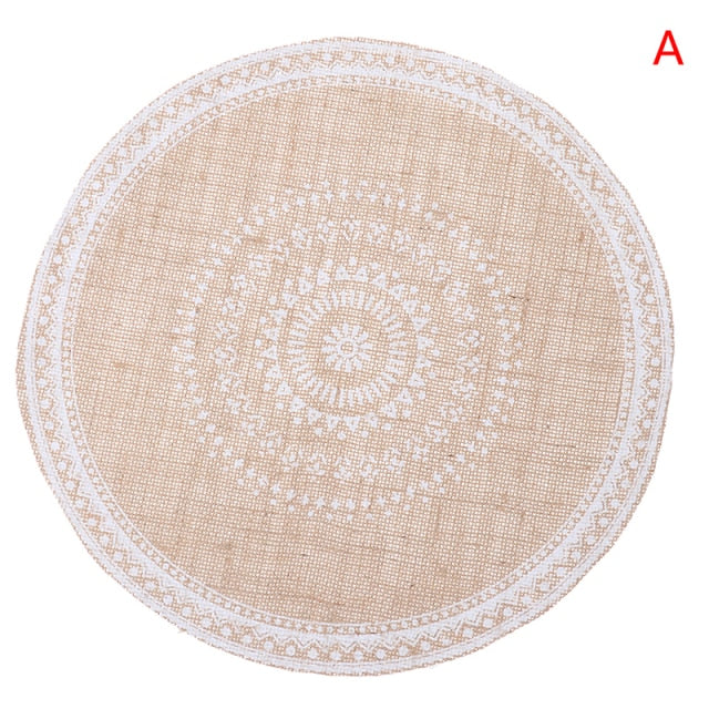 Set de Table Rond Action Jute & Set de Table Boutique